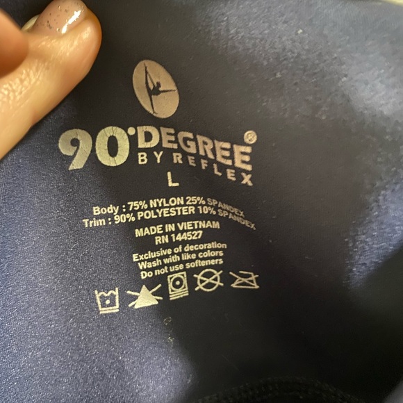 90 degree by reflex - bike shorts 9” w pockets - Picture 3 of 7